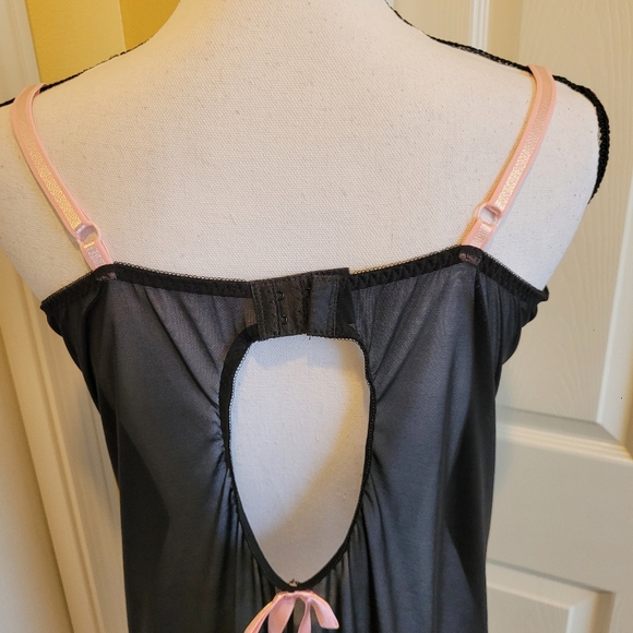 DREAMGIRL BLACK MERRY WIDOW, SIZE XL - Picture 5 of 8